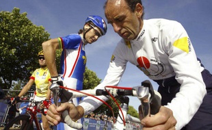 Jeannie Longo et son mari Patrice Ciprelli