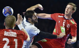 Sander Sogosen et la Norvège avaient bien embêté la France lors du match de poule entre les deux équipes, le 15 janvier 2017 à Nantes.