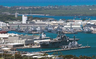 La base de Pearl Harbor-Hickam en 2012.
