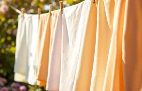 Douceur retrouvée : la méthode d’étendage qui rend vos draps vraiment agréables au toucher (sans adoucissant !)