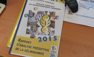 Le rapport 2015 d'analyse prédictive de la délinquance réalisé au sein du pôle judiciaire de la gendarmerie nationale.