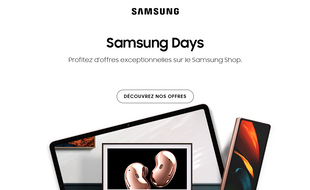 Durant les Samsung Days, profitez jusqu'à 500 euros de remise sur les smartphones de la marque.