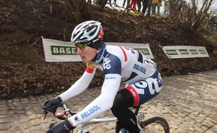 Le coureur allemand Andre Greipel, lors du Tour des Flandres le 31 mars 2013.
