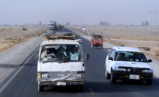 La route de Kandahar (illustration).
