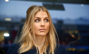 Therese Johaug, durant son audition à Oslo, le 25 janvier 2017