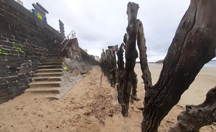 La scène s'est déroulée le 24 juin dans la soirée sur la plage du Sillon à Saint-Malo.