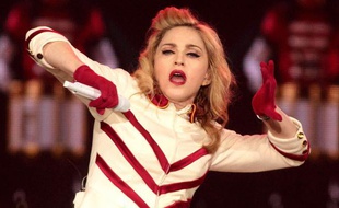 Madonna, lors d'un concert à Washington, le 23 septembre 2012.