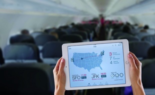 Une app de transport aérien conçue par Apple et IBM.