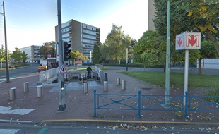 La station de métro Carliers à Tourcoing