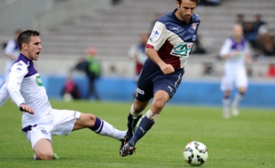 Le Girondin Marc Planus lors de la victoire des siens en Coupe de France face à Toulouse, le 4 janvier 2015.