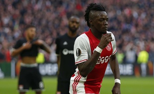 Bertrand Traoré avait fait mal à l'OL en inscrivant un doublé le 3 mai dernier, lors de la demi-finale aller de Ligue Europa entre l'Ajax Amsterdam et Lyon (4-1).