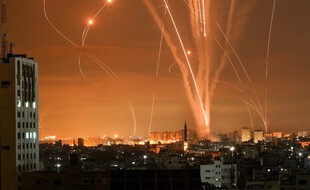 Des roquettes envoyés depuis la bande de Gaza.