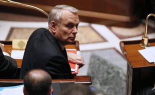 Jean-Marc Ayrault le 14 janvier 2014 à l'Assemblée nationale à Paris