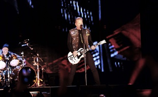 Metallica en concert à San Francisco, le 6 février 2016.