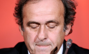 Michel Platini en 2013 au siège de la FFF.