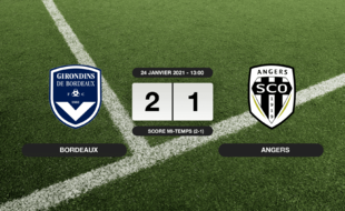 Bordeaux - Angers SCO: Bordeaux bat Angers SCO 2-1 à domicile