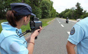 Opération de contrôle effectuée par la gendarmerie. (Illustration)