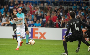 Il a raté son match, mais Maxime Lopez a marqué un but plein de sang froid, face à Guimaraes.