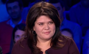 Raquel Garrido dans «On n'est pas couché», le 16 décembre 2017.