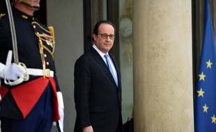 Le président de la République François Hollande