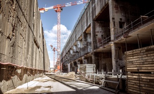 La Martha, l'ancienne base sous marine allemande transformée en data center à Marseille.