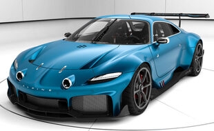 Alpine A110 GTA Concept par Arseny Kostromin