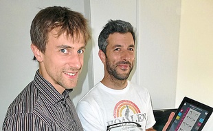 Julien Cotteaux et Morgan Bigot.