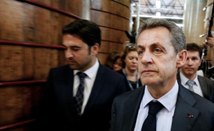 L'ancien président Nicolas Sarkozy à Reims, le 6 juin 2016