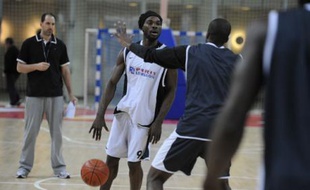 Le Paris-Levallois de Jean-Marc Dupraz à l'entraînement le 24 novembre 2008.