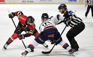 Les Boxers de Bordeaux ont de nouveau pu jouer dans la patinoire Mériadeck.