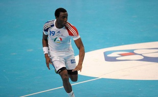 Luc Abalo, le 9 janvier 2011 à Paris-Bercy.