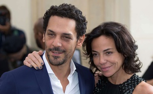 Tomer Sisley et Sandra de Matteis à Paris, le 26 septembre 2017.