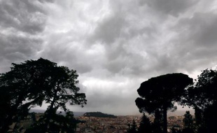 Des nuages au-dessus de Nice le 4 novembre 2014