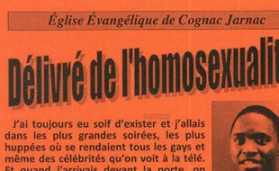 Le tract a été distribué dans certaines boîtes aux lettres de Jarnac