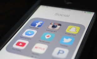 Les réseaux sociaux, image d'illustration.