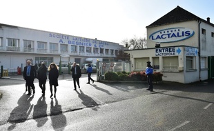 L'entreprise Lactalis à Laval (image d'illustration).