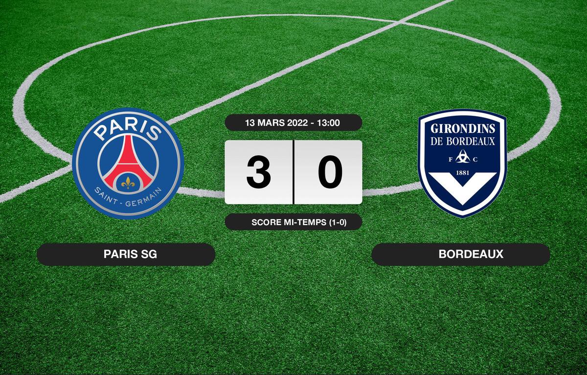 Classement Ligue 1 28ème Journée PSG - Bordeaux (3-0): Le résumé du match de Ligue 1 journée 28