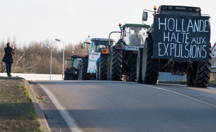 Opération escagrot des opposants au projet de Notre-Dame-des-Landes /SALOM-GOMIS_180108/Credit:SEBASTIEN SALOM-GOMIS/SIPA/1601121807