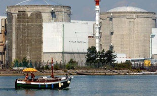 La centrale nucléaire de Fessenheim.