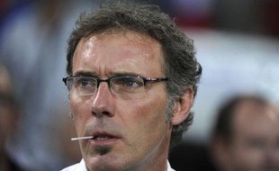 Laurent Blanc, le sélectionneur de l'équipe de France, le 10 août 2011, à Montpellier.