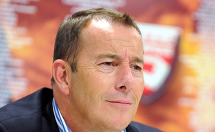 Le président du Nîmes Olympique Jean-Marc Conrad, en juin 2014.