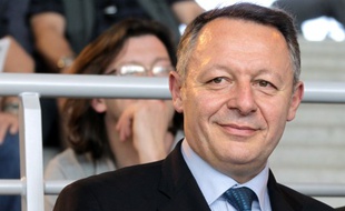 Thierry Braillard, le secrétaire d'état aux sports, le 11 avril 2014 à Chartres.