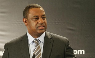 L'ex-vice-président de la Fifa Jeffrey Webb, le 28 mai 2014 à Miami