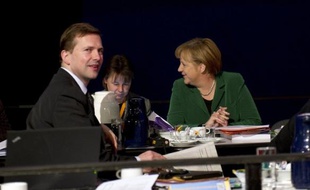 Le gouvernement allemand a douché lundi les espoirs d'une percée sur le destin de la Grèce cette semaine lors des entretiens à Berlin de la chancelière Angela Merkel avec le président français François Hollande, puis le premier ministre grec, Antonis Samaras.