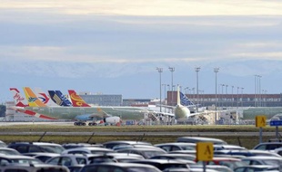 L'aéroport de Toulouse-Blagnac en décembre 2014