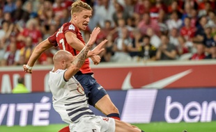 Baptiste Guillaume, l'attaquant du LOSC, n'a toujours marqué depuis le début de saison
