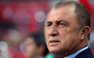 Fatih Terim lors du match entre la Turquie et les Pays-Bas le 6 septembre 2015.