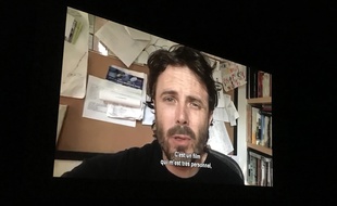 Casey Affleck a adressé un message au public du Festival international de La Roche-sur-Yon (Vendée).