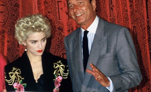 Jacques Chirac, lui, en 1987, il l'avait eu Madonna (et il n'était que Premier ministre à l'époque)