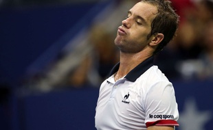 Richard Gasquet à l'US Open le 9 septembre 2015.